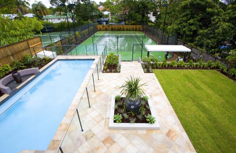 Classical Swimming Pool Installation Brisbane & Landscaping Services