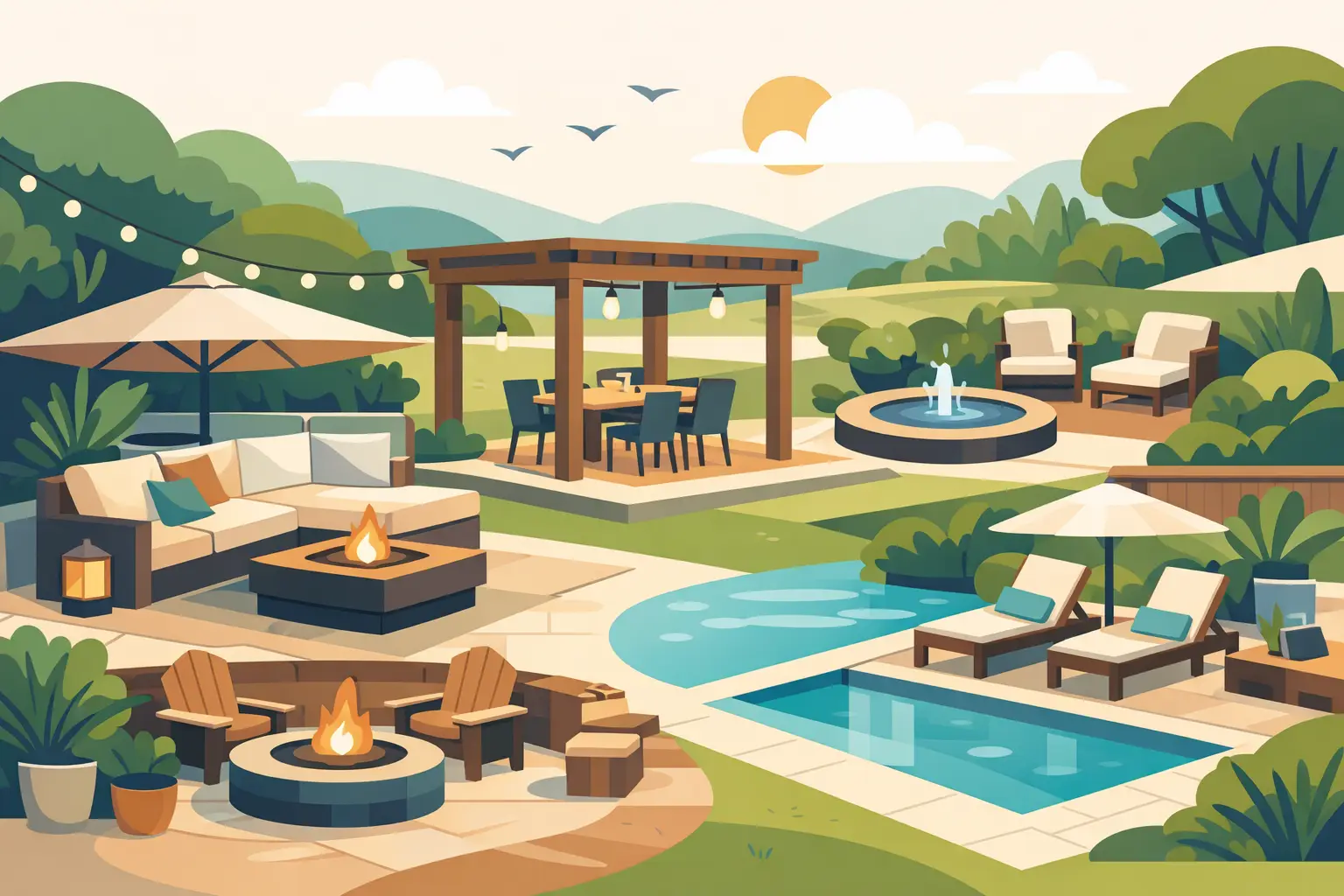 10 Outdoor Living Space Ideas That Work