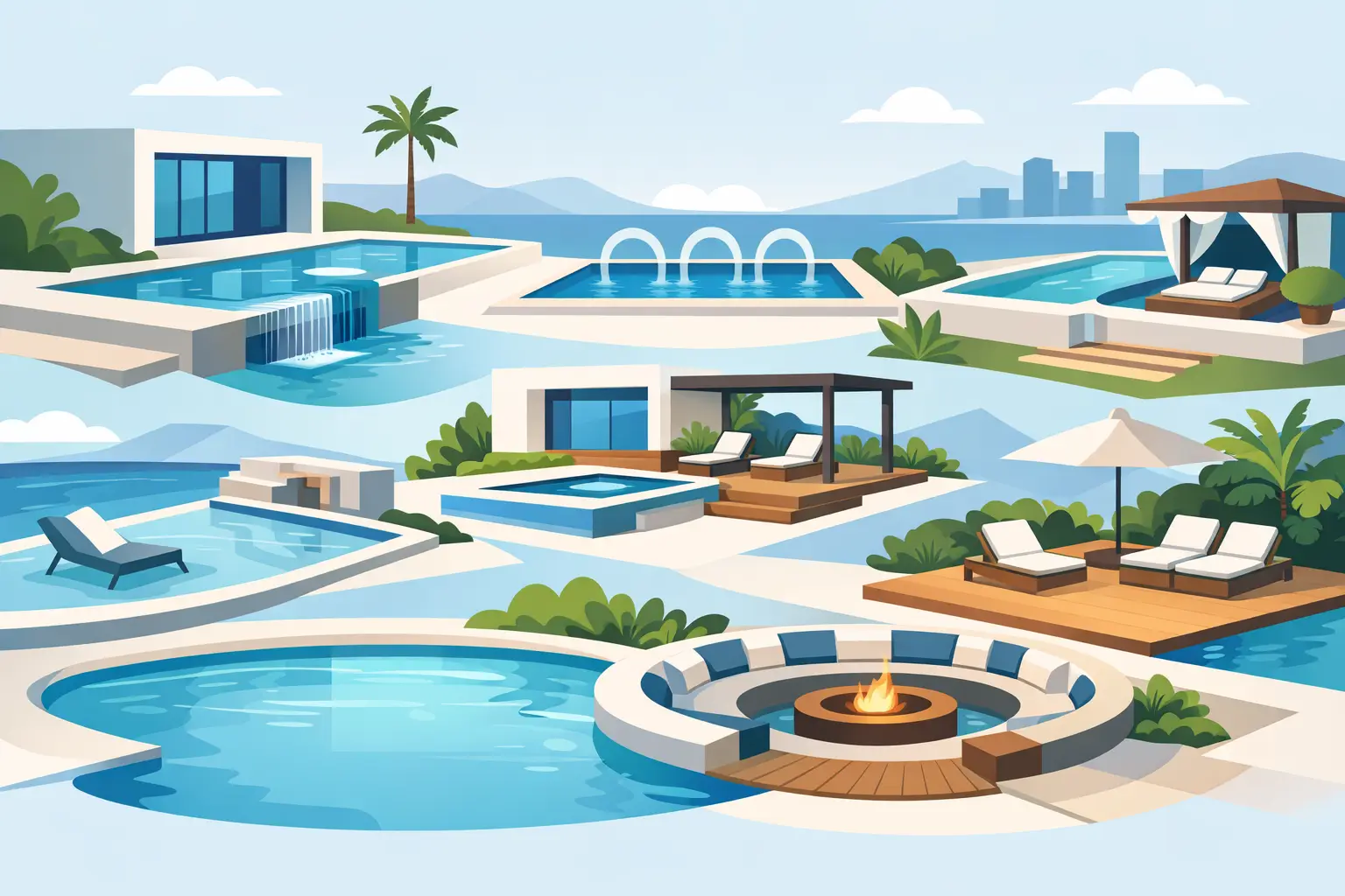 9 Contemporary Pool Design Ideas