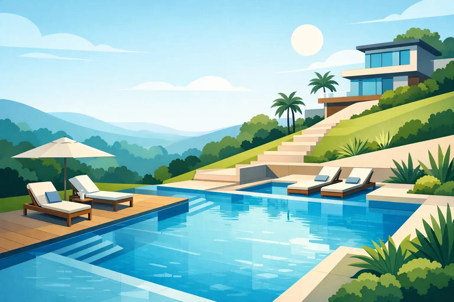 Sloping Block Pool Design That Works
